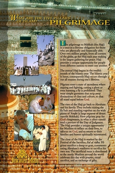 What are the five pillars of Islam? Pilgrimage